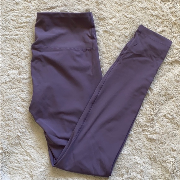 90 Degree By Reflex Pants - High waisted Dusty purple leggings